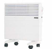 N'OVEEN 1000W elektrinis nešiojamas sieninis konvekcinis šildytuvas su termostatu CH3350