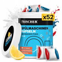 Šviežios 3-in-1 indaplovės kapsulės, 52 vnt.