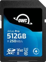Atminties kortelė OWC Atlas Pro SDXC 512GB Class 10 UHS-II/U3 V60 (OWCSDV60P0512) | OWCSDV60P0512 | 810100981228