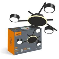 Lubinis šviestuvas Videx 3 x GX53 ir LED 9W foninis apšvietimas, VL-SPF20B-BB