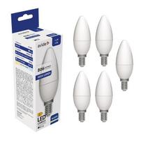 LED lemputės Avide 6.5W B35 E14 6400K 5vnt