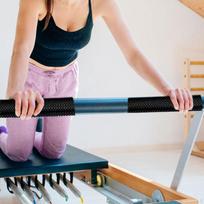 2x neslystantis Pilates kilimėlis, neslystantis, pjaustomas, moterims, vyrams, su griebikliais, 25cmx60cm, lauko, kūno