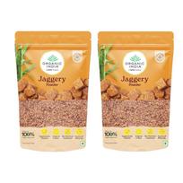 Organic India Jaggery Milteliai 500G Pakuotė po 2 Natūralus Cukraus Pakaitalas Turtingas Mineralais