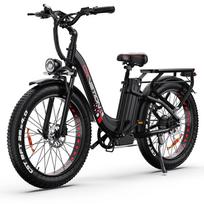 Elektrinis dviratis Drvetion 26  1000W variklis Suaugusiųjų e-dviratis 48V 20AH Maksimalus nuvažiuojamas atstumas 110 km Didžiausias greitis 50 km/h Juodas CTR26 15AH