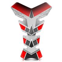 3D Motociklo Priekinio Kuro Bako Pagalvėlės Lipdukai Apsauginiai Lipdukai Motociklo Apsauginis Lipdukas Yamaha Kawasaki Benelli Honda Suzuki raudona