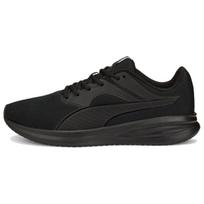 Puma Transport Triple Black Unisex Sneakers 377028-05 44.5