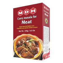 MDH mėsos masala milteliai 100 g Pakuotė 1 vnt. Aromatingas prieskonių mišinys sodriam, skaniam maistui gaminti ir skaniems mėsos patiekalams