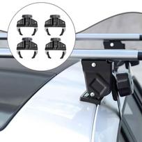 4 Car Roof Box Quick Clamps, Release Clips, Easy to Install, Lightweight, Sturdy, Versatile, Style A