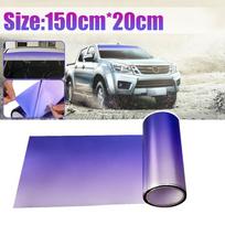 20*150cm Automobilio Priekinio Stiklo Apsauginė Plėvelė nuo Saulės Automobilio Langų Dekoratyvinė Plėvelė Automobilio Priekinio Stiklo Šilumą Izoliuojanti Plėvelė Automobilio Langų Lipdukas Black