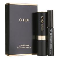 O HUI Ultimate Cover Stick Foundation Special Set  01 Milk Beige (stick foundation+mascara) Korean Luxe Brand Store