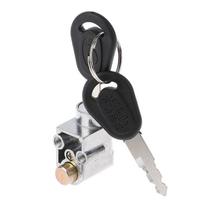 Uždegimo spynos Baterijos saugos dėžutė Užraktas + 2 raktai Motociklui Elektriniam dviračiui Motoroleriui E-bike