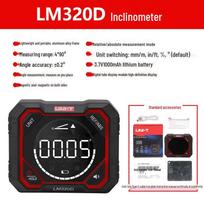 Uni-T LM320D/320F/320E Didelio tikslumo skaitmeninis kampamatis su magnetiniu pagrindu ir lazeriniu gulsčiuku