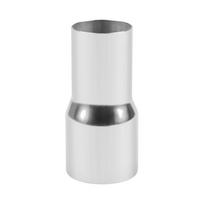 Universalus nerūdijančio plieno tiesus adapteris reduktorius automobilio motociklo išmetimo vamzdynas suvirintas vamzdis 57MM-76MM/63MM-76MM