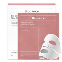 Biodunce Bio Kolageno Tikra Gili Kaukė — Stangrinanti & Drėkinanti Lakštinė Kaukė (4 lakštai)