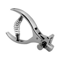 3 mm metalinis skylamušis žnyplės, ergonomiška rankena, odos skylamušis įrankis odos apdirbimui ir pakuočių maišelių gamybai