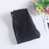 Winter Girls Leather Pants Thick Velvet PU Leather Children's Leggings Pencil Pants Warm Trousers Slim Pant Casual 100cm juoda