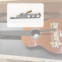 Gitara riešuto įpjovų žymėjimo įrankis, balnelio aukščio žymėjimui, profesionalus, tikslus, klasikinės gitaros žymėjimui