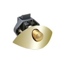 1vnt 22mm kemperis, pusmėnulis Push Lock, RV Caravan Boat Motor Home Spintelė Stalčius Skląstis Mygtukas Užraktas Baldas Durų Spynos Aparatūra