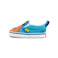 Vans SpongeBob SquarePants x Slip-On Velcro Toddler 124 Conch Street sportbačiai mėlyni, daugiaspalviai VN000UBS9EZ 24.5