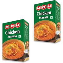MDH vištienos masala prieskonių mišinys 100 g pakuotė po 2 vnt. skaniam vištienos kario ir lengvam namų gaminimui
