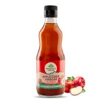Organic India Apple Cider Vinegar 500ml With Mother Raw Unfiltered Spanish Red Apples Lab Tested
