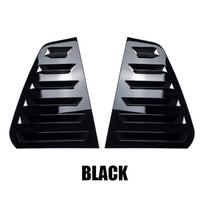 Skirta VW Accessories Golf 7 7.5 MK7 MK7.5 GTI R GTD 2013-2019 Automobilio galinio šoninio lango žaliuzės Oro angos priekinio stiklo dekoravimo dangtelis juoda