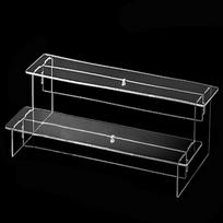Stilingas 25 sluoksnių akrilinis laikymo stovas kvepalams ir papuošalams eksponuoti 2 layers 20cm
