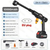 Automobilių plovimo aukšto slėgio plovimo vandens pistoletas 2000 mAh belaidis akumuliatorius automobilio priedų valiklis putų generatorius namų skalbimo mašinai Battery Powered