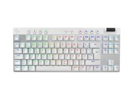 LOGITECH G Pro X TKL Wireless Gaming Keyboard, White (920-012146)
