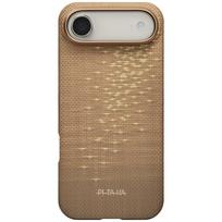PITAKA Ultra-Slim MagSafe Case for iPhone in golden glint
