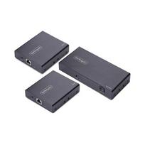 StarTech.com 2-Port HDMI Extender and Splitter Over CAT6, 4K 60Hz, Up to 230ft (70m), 1x2 HDMI over Ethernet Distribution Kit with IR and Power-by-Cable