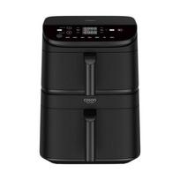 Cosori CAF-DC121-ADER Double 10.8 L Standalone Hot Air Fryer, Black