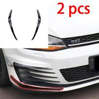 Priekinis buferis „Canard Splitter“ vėjo peilis „Golf VW GOLF 7 MK7 GTi 2012-2017“ rinkinio skirstytuvo flare Fin Clubsport pritaikytas kėbulo komplektas