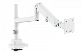 DIGITUS Single Monitor Mount 57inch 27kg Gas Spring VESA: 75x75 100x100 White