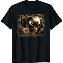 Lucasfilm Indiana Jones Raiders of the Lost Ark Boulder Run T-Shirt S juoda