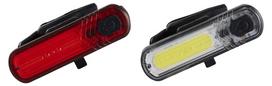 Dviračio LED žibintų komplektas, įkraunamas USB