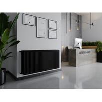Radiatorius Mexen CH30 Hygiene, 900 x 1400 mm, šoninio pajungimo, 2890 W, juodas