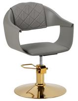 Kosmeda M kirpyklos kėdė auksinis stovas Maynor 40-50cm, pilka