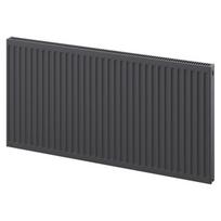 Radiatorius Mexen C11, 600 x 1400 mm, pajungimas iš šono, 1307 W, antracito