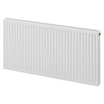 Radiatorius Mexen CC21, 400 x 400 mm, pajungimas iš apačios per vidurį, 371 W, baltas