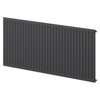 Radiatorius Mexen CH10 Hygiene, 600 x 800 mm, pajungimas iš šono, 500 W, antracito