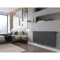 Radiatorius Mexen CC22, 500 x 2800 mm, pajungimas iš apačios per vidurį, 3989 W, antracito