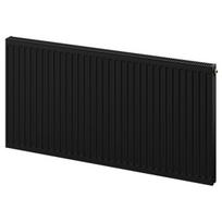 Radiatorius Mexen CC11, 400 x 1800 mm, pajungimas iš apačios per vidurį, 1166 W, juodas