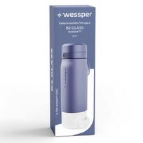 Wessper B2 Actitex 0,7 l stiklinis vandens filtravimo butelis
