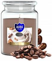 Kvapnioji žvakė indelyje Kava 14x9,9 cm iki 100 val. degimo 500 g