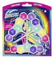 WC valiklis-gaiviklis DOMESTOS Magic Unicorn, 3x50 g