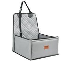 Automobilinė sėdynė šunims Vevor JBS-PCS-008, iki 12 kg, pilka