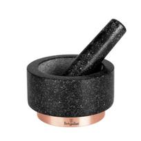 Berlinger Haus prieskonių grūstuvė Black Rose BH-8608, juoda, 14x8 cm