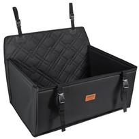 Automobilinė kėdutė šunims Vevor JBS-PCS-009, iki 22 kg, juoda