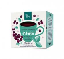 arbata SKANOVĖ, juodųjų serbentų su medumi ir mėtų ekstraktu 880 g / 735 ml